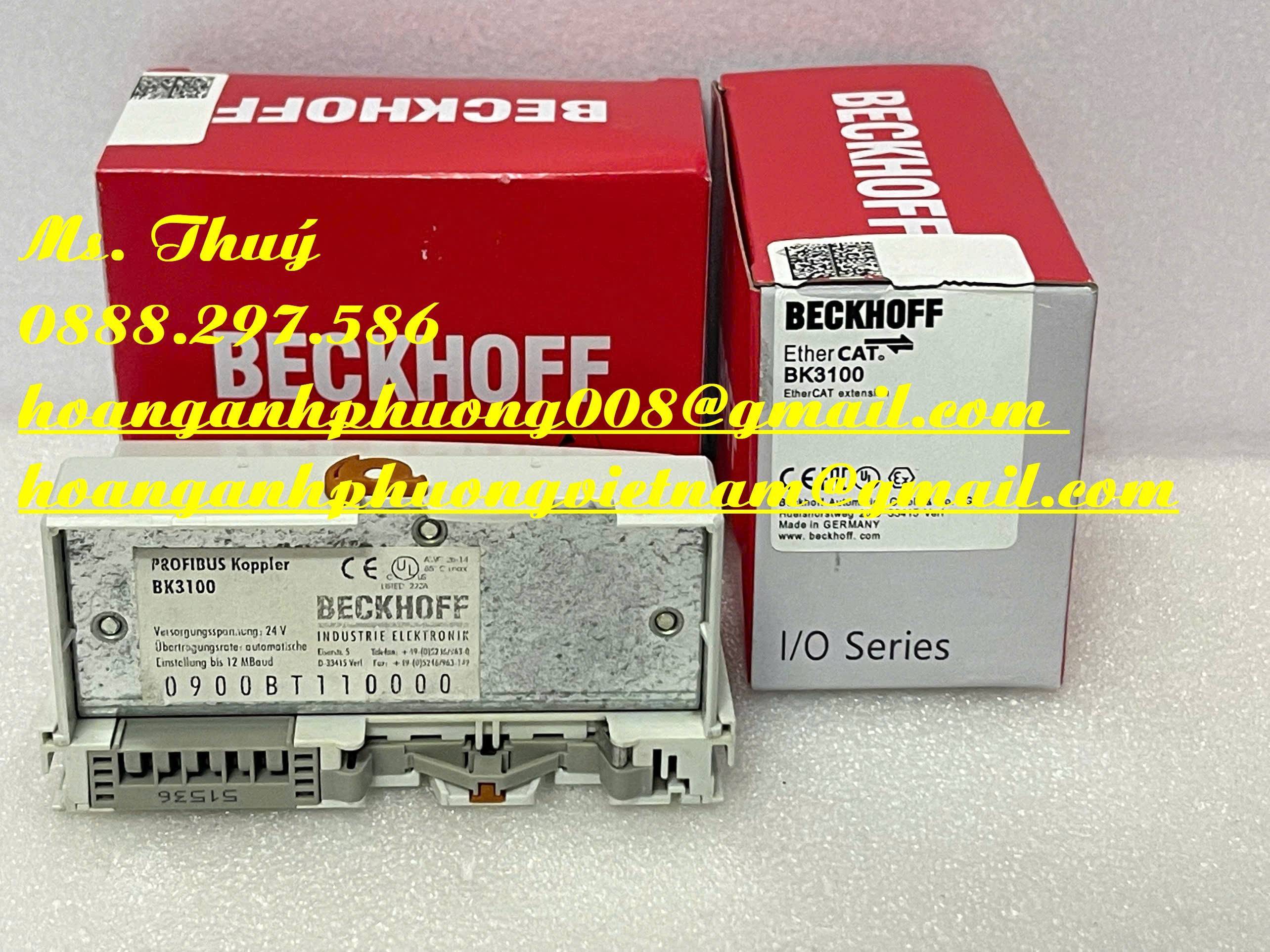 Mô đun Beckhoff BK3100- Giá bán ưu đãi - Toàn quốc
